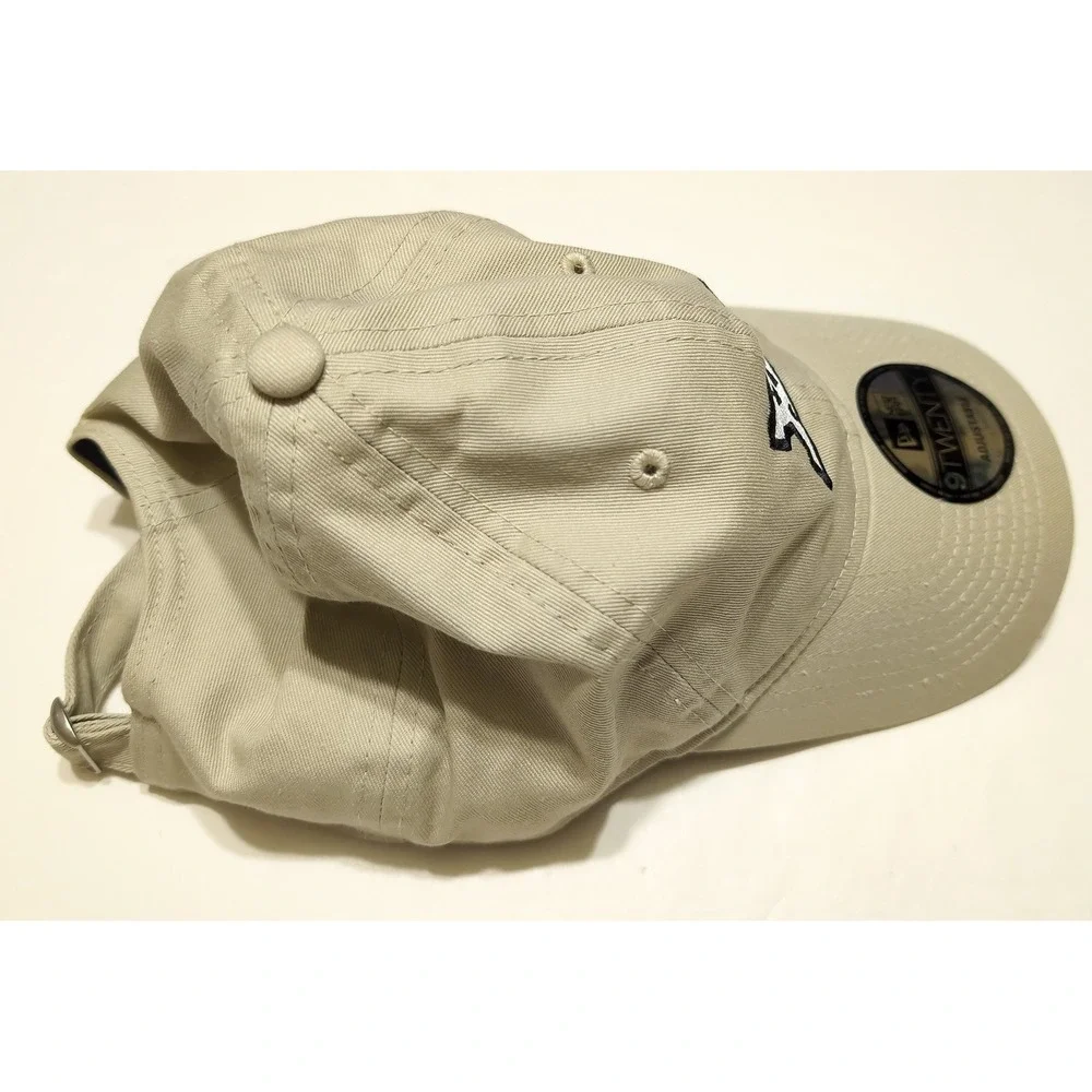 NEW ERA Big 12 Conference Cotton Dad Cap‎ Beige 9Twenty Adjustable ~ New